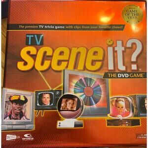 TV Scene it? DVD Game in Metal Tin 2005 - Great Condition!